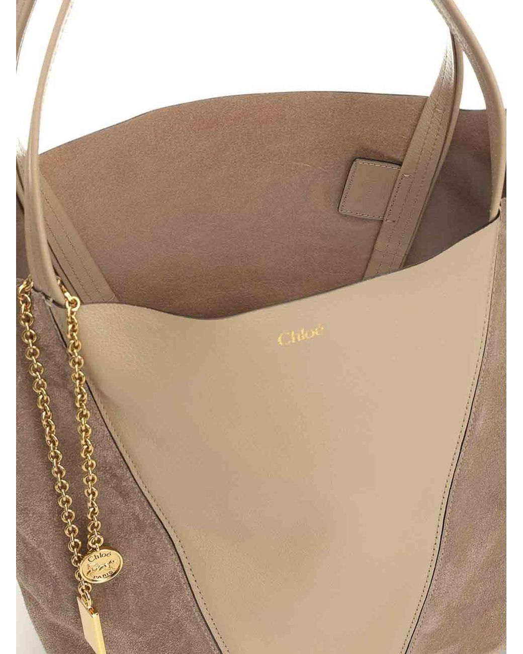 Chloé Natural Tote Bag