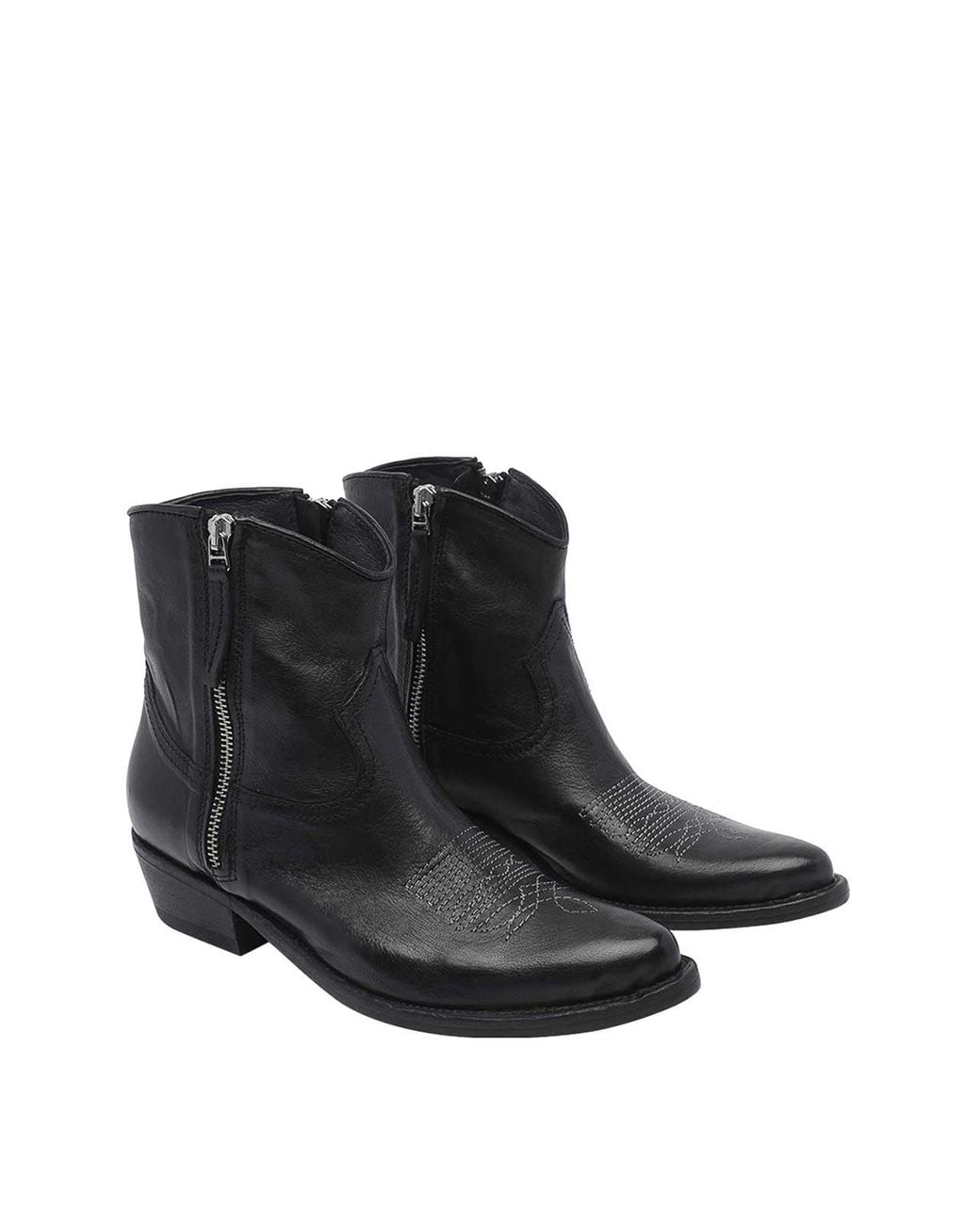 Pawelk's Black Texan Booties