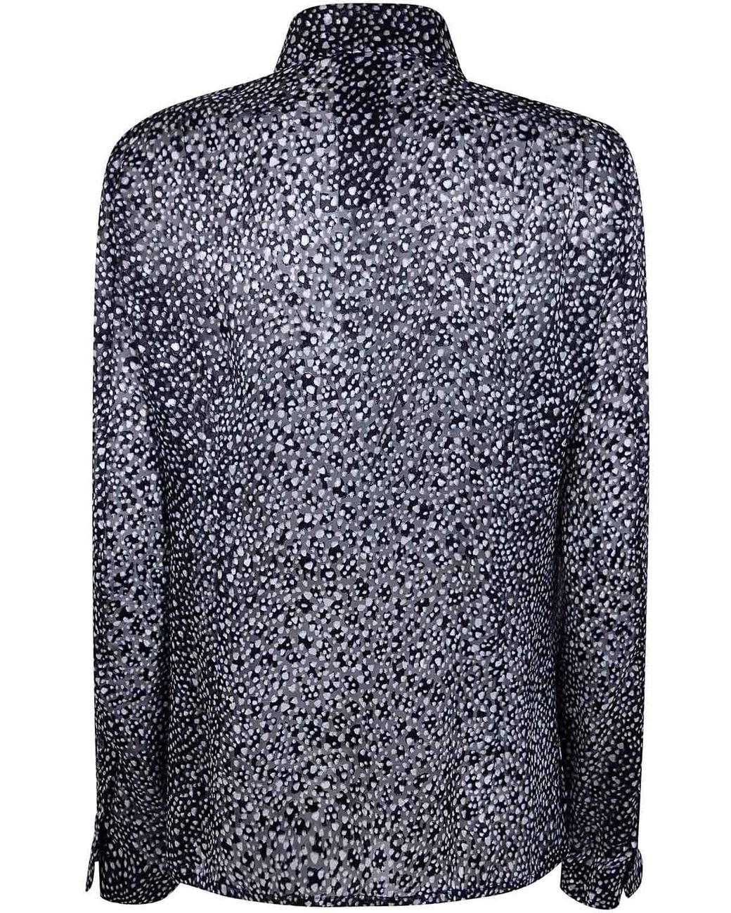 SAPIO Blue Devoree Fancy Set Shirt