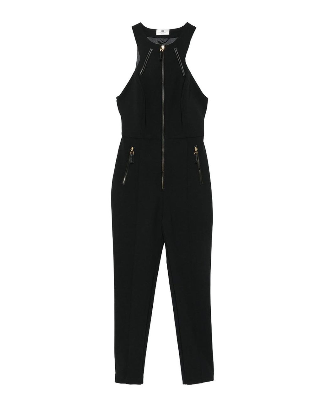 Elisabetta Franchi Black Jumpsuit