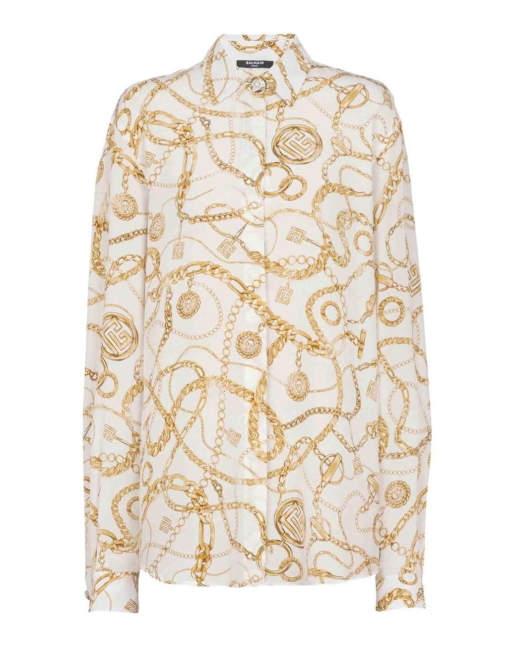 Balmain Natural Shirts