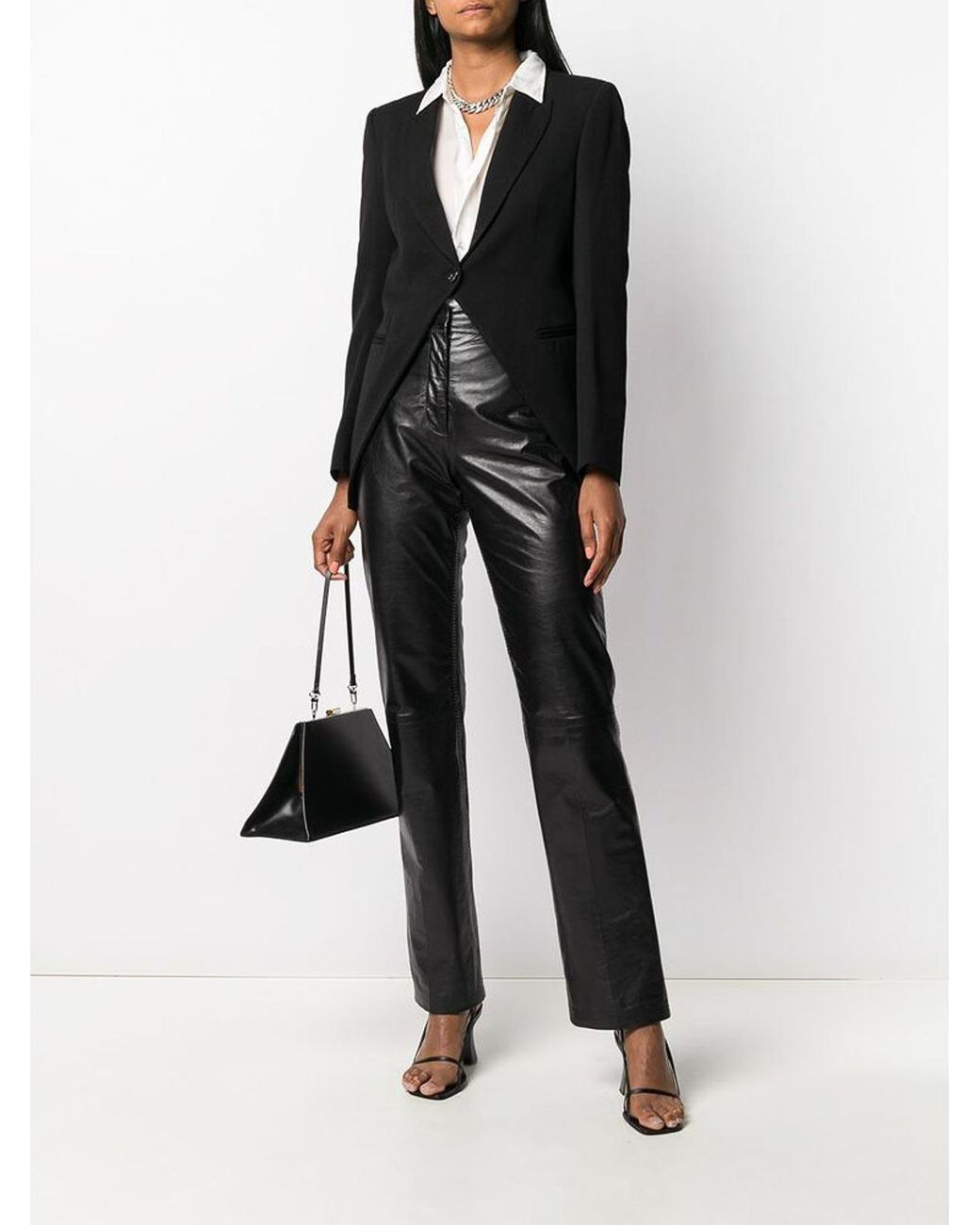 Ann Demeulemeester Black Cavalier Blazer