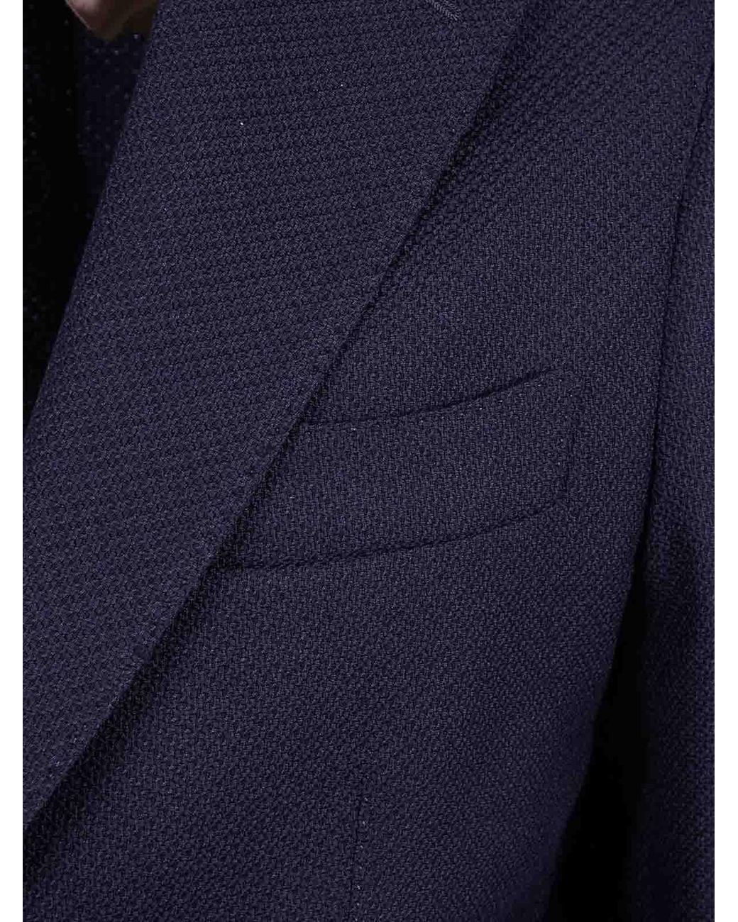 Barba Napoli Blue Bactive Mono Jacket for men