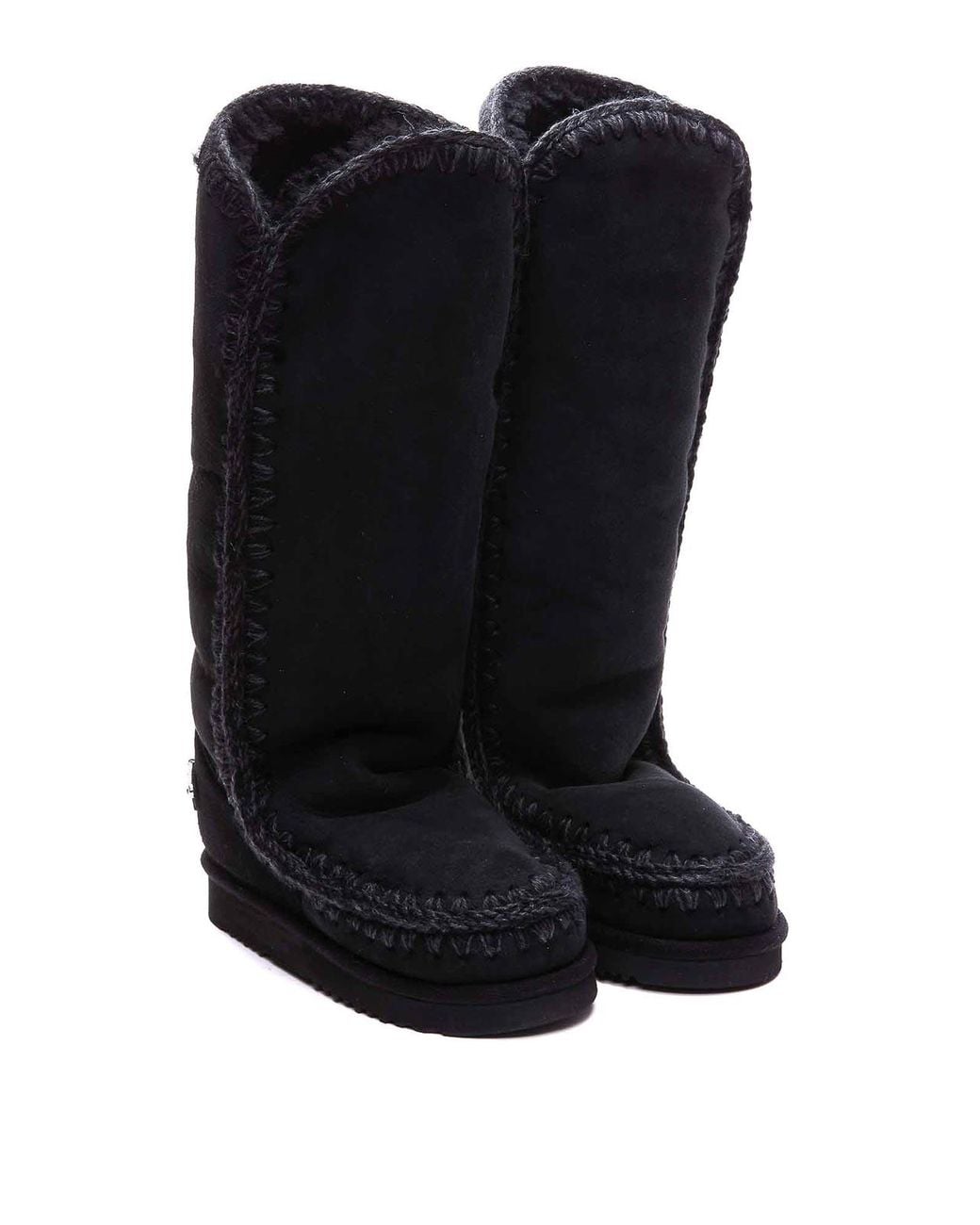 Mou Black Eskimo Boots