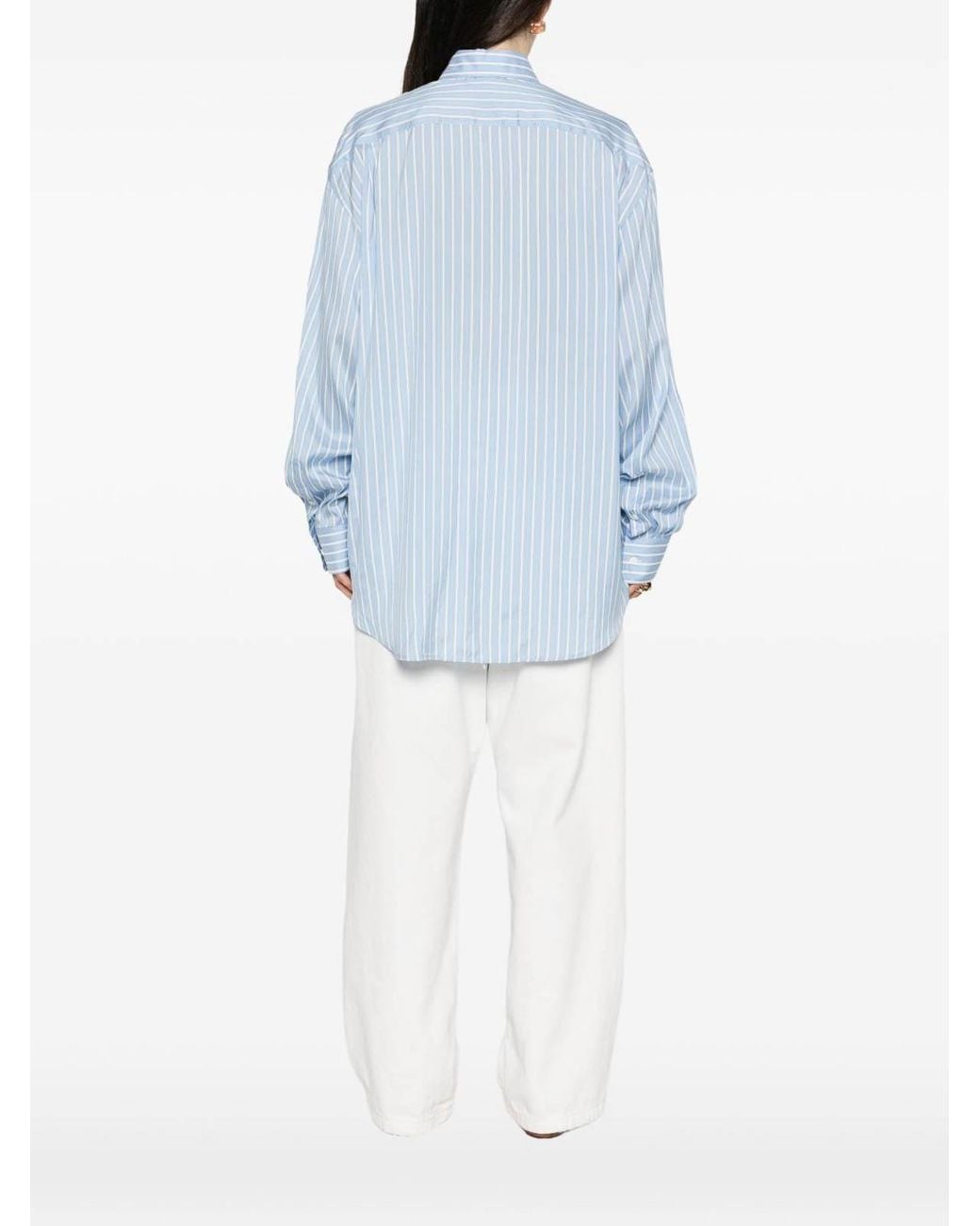 Ermanno Scervino Blue Shirt