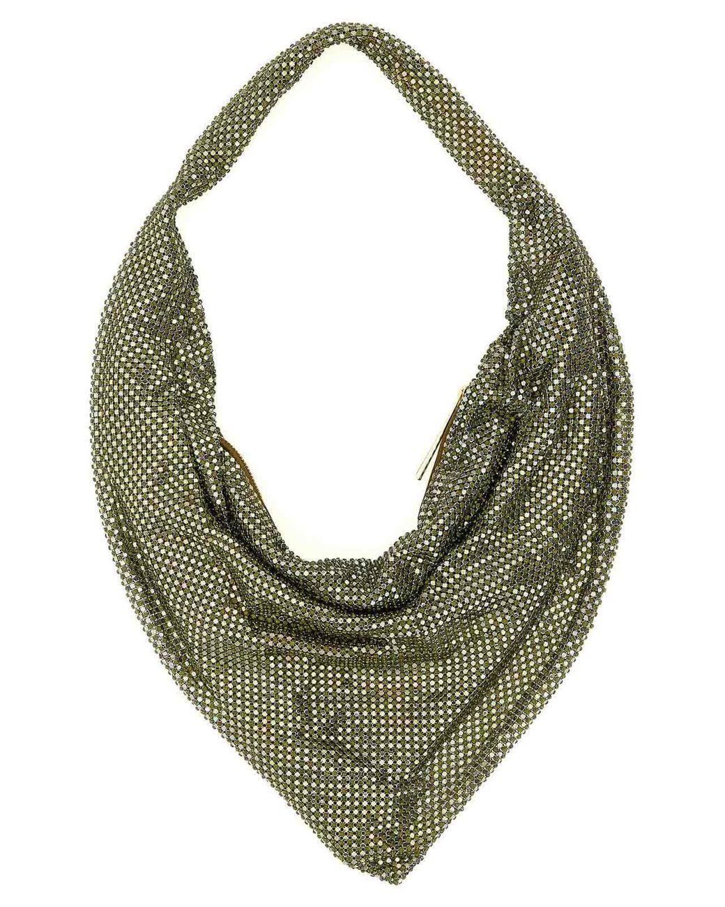 Benedetta Bruzziches Green Ursula Shoulder Bag