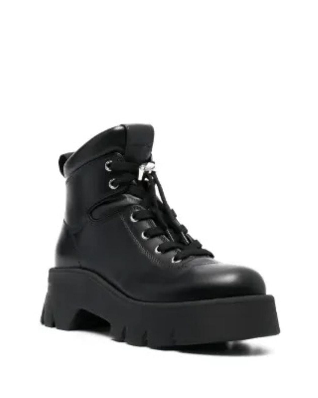 Gianvito Rossi Black Vancouver Lace-Up Ankle Boots