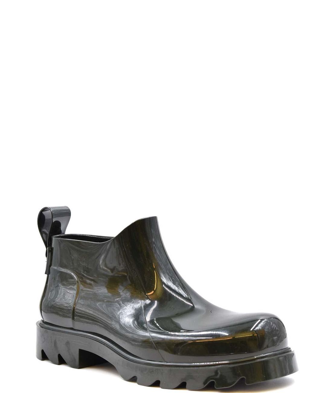 Bottega Veneta Green Leather Boots for men