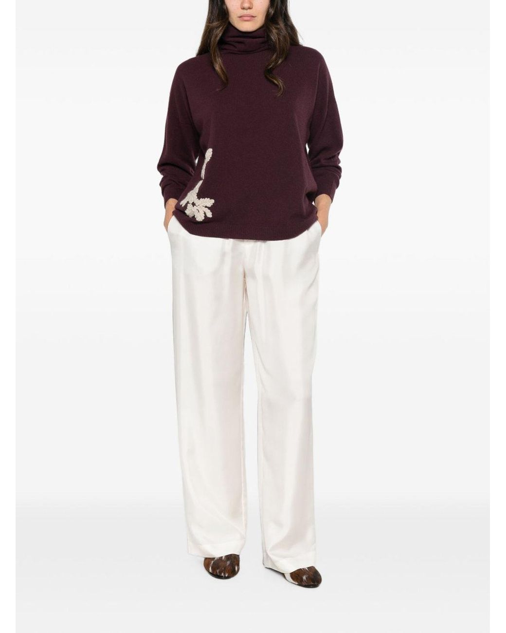 Whyci Purple Sweater