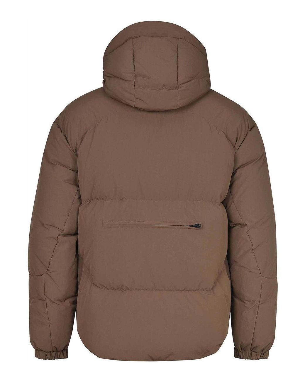 JG1 Brown Jacket Made Of Nylon for men