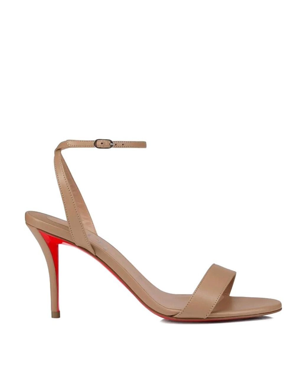 Christian Louboutin White Miss Z Sandal 80