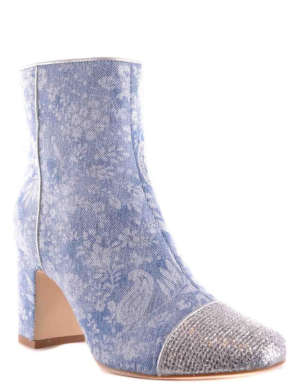 Polly Plume Blue Boots