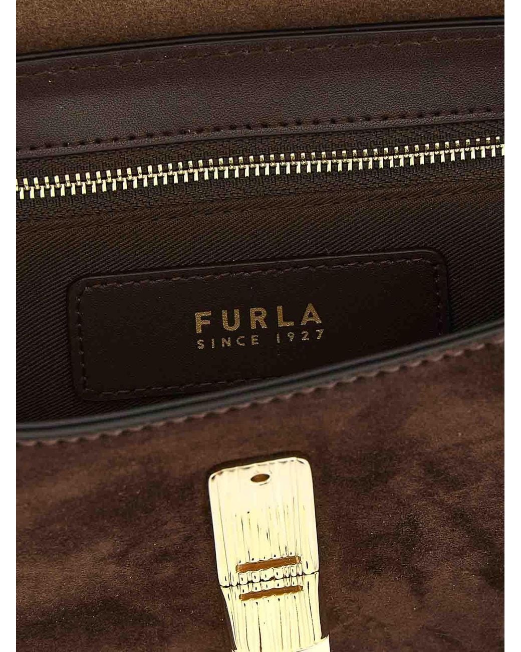 Furla Brown Iride S' Crossbody Bag
