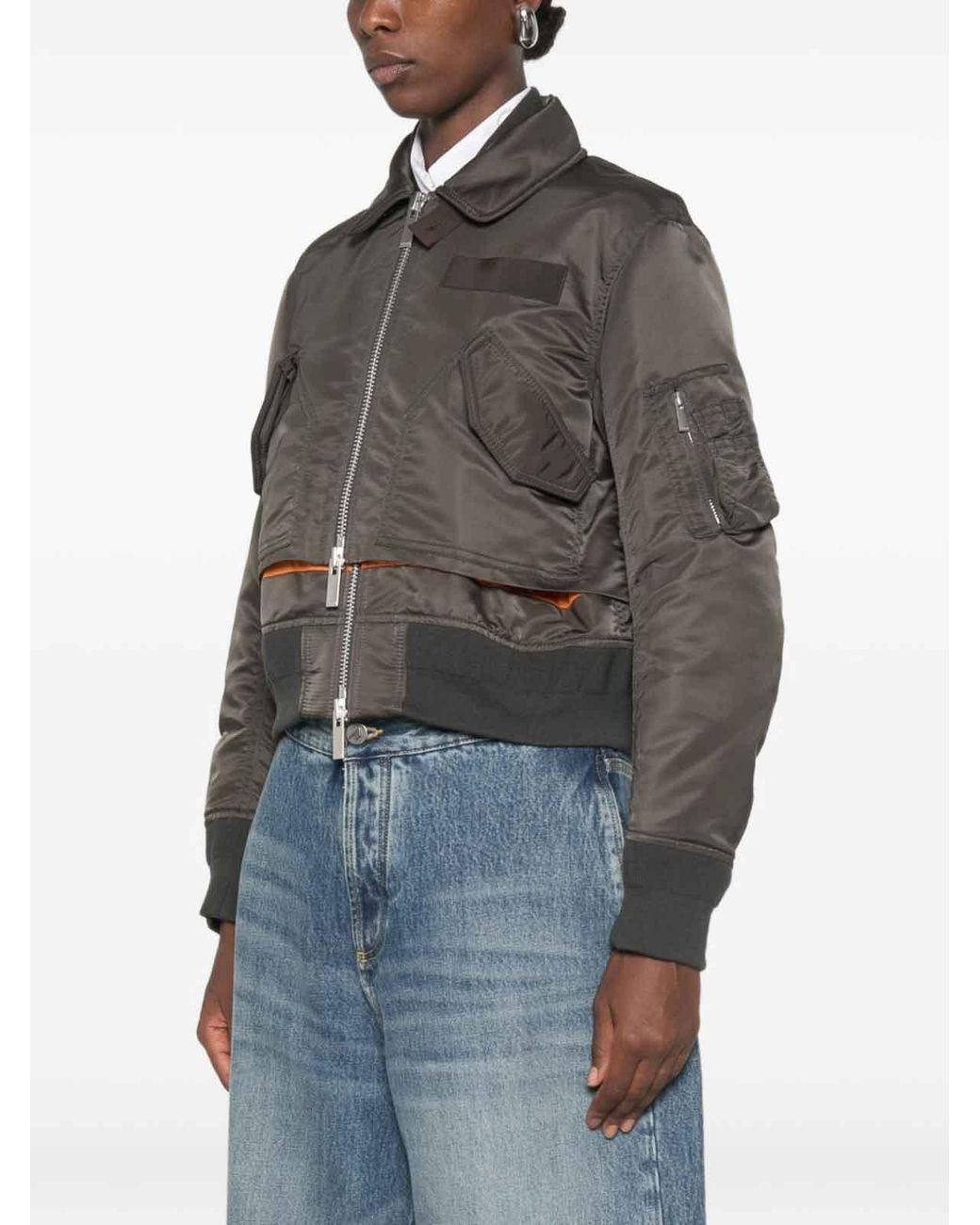 Sacai Black Short Jacket
