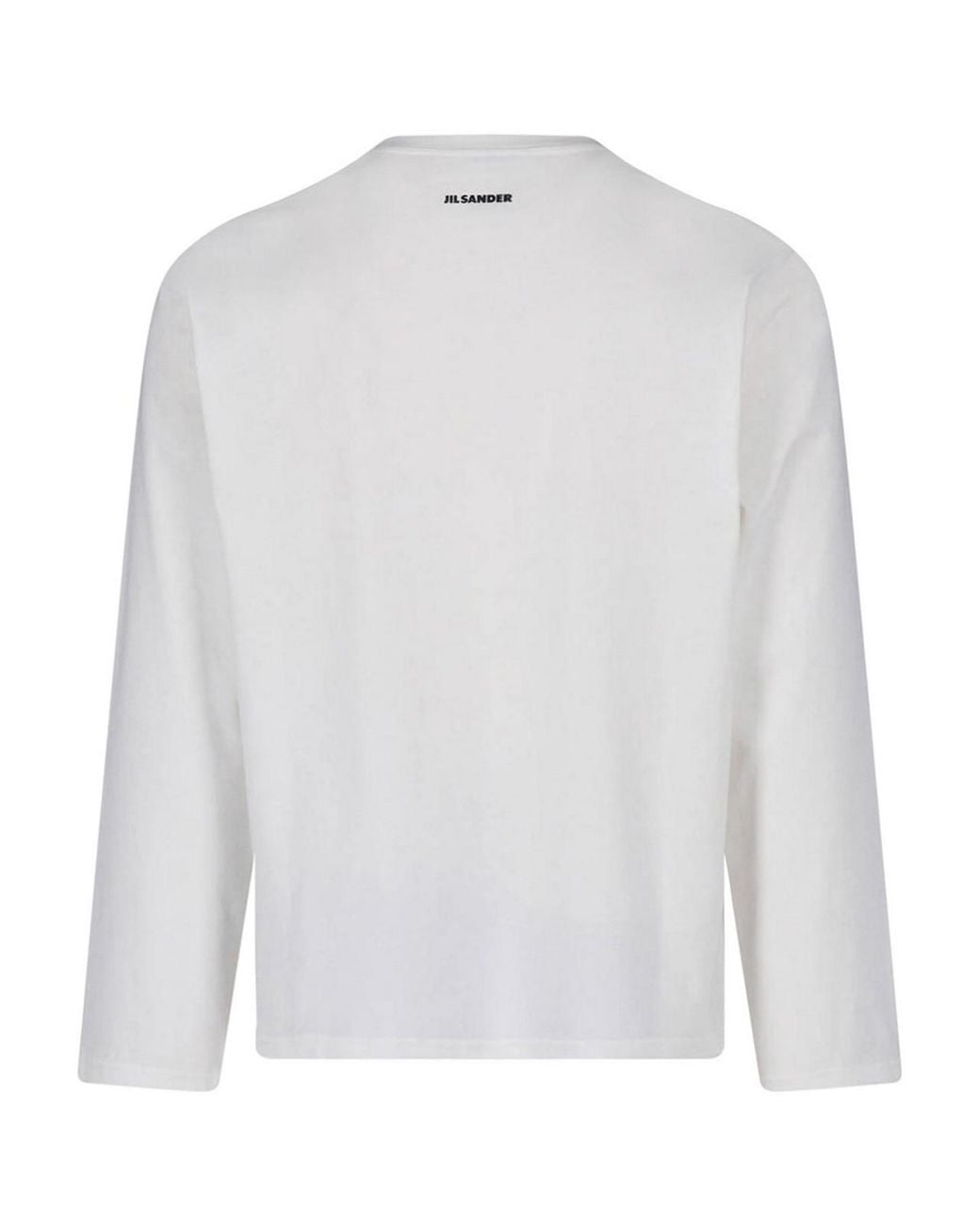 Jil Sander White Printed T-Shirt for men