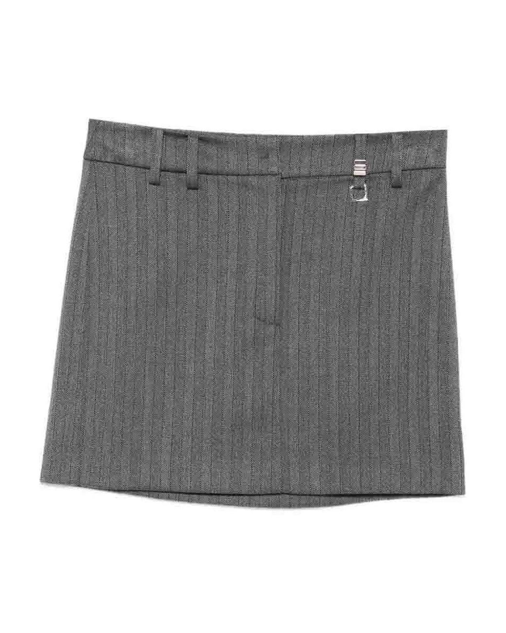 Patrizia Pepe Gray Skirt