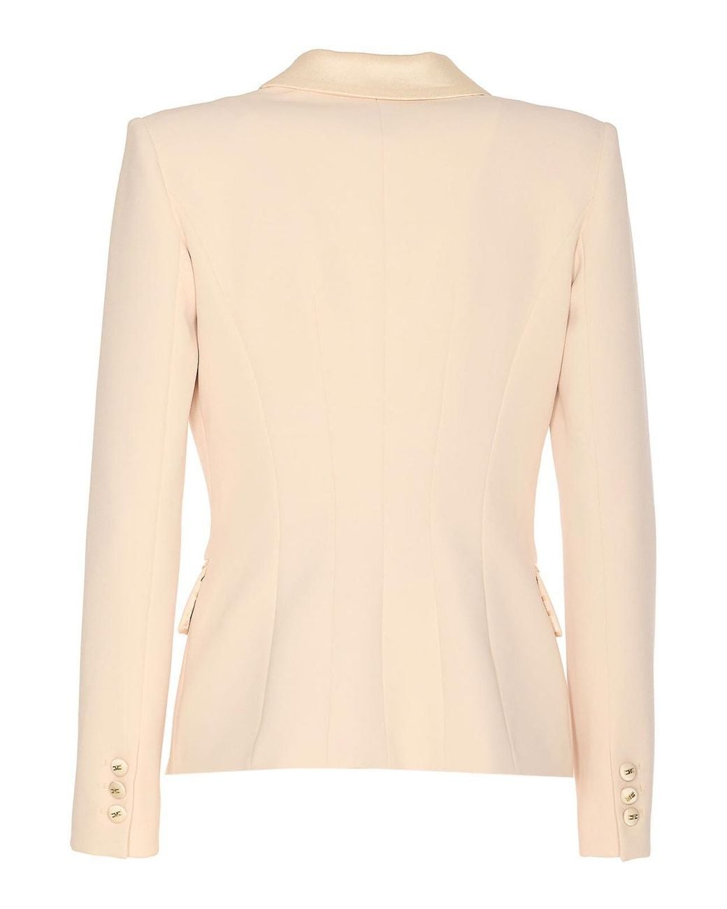 Elisabetta Franchi Natural Blazer