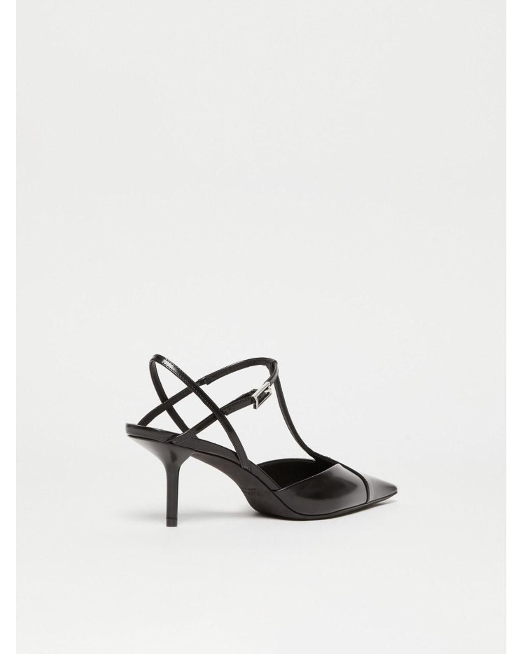 Max Mara Black Slingback
