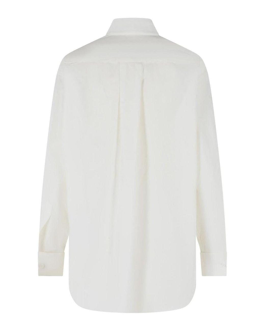 MM6 by Maison Margiela White Cotton Shirt