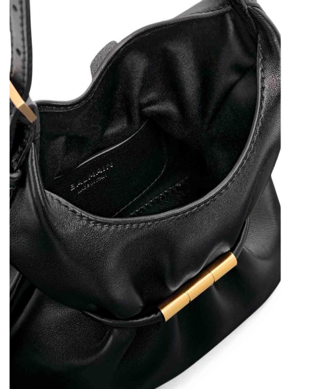 Mini Borsa A Mano di Balmain in Black