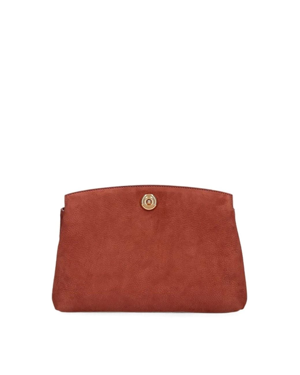 Liffner Red Pushlock Pouch