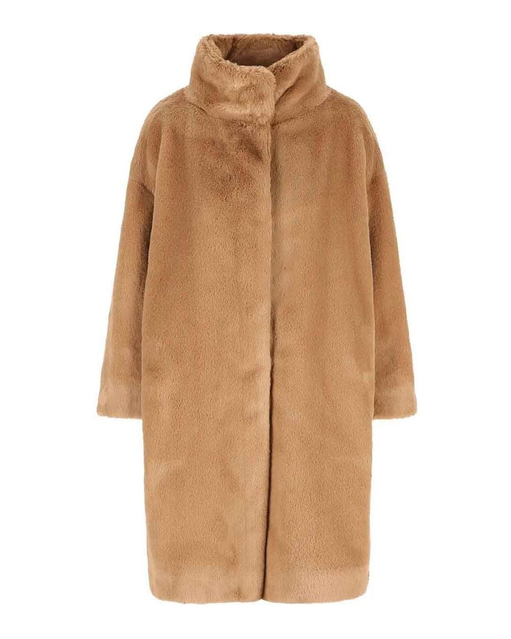 Herno Brown Single-Breasted Coats