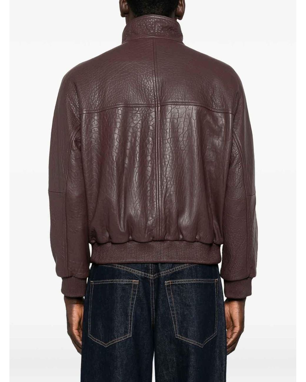 Lardini Brown Giubbino for men