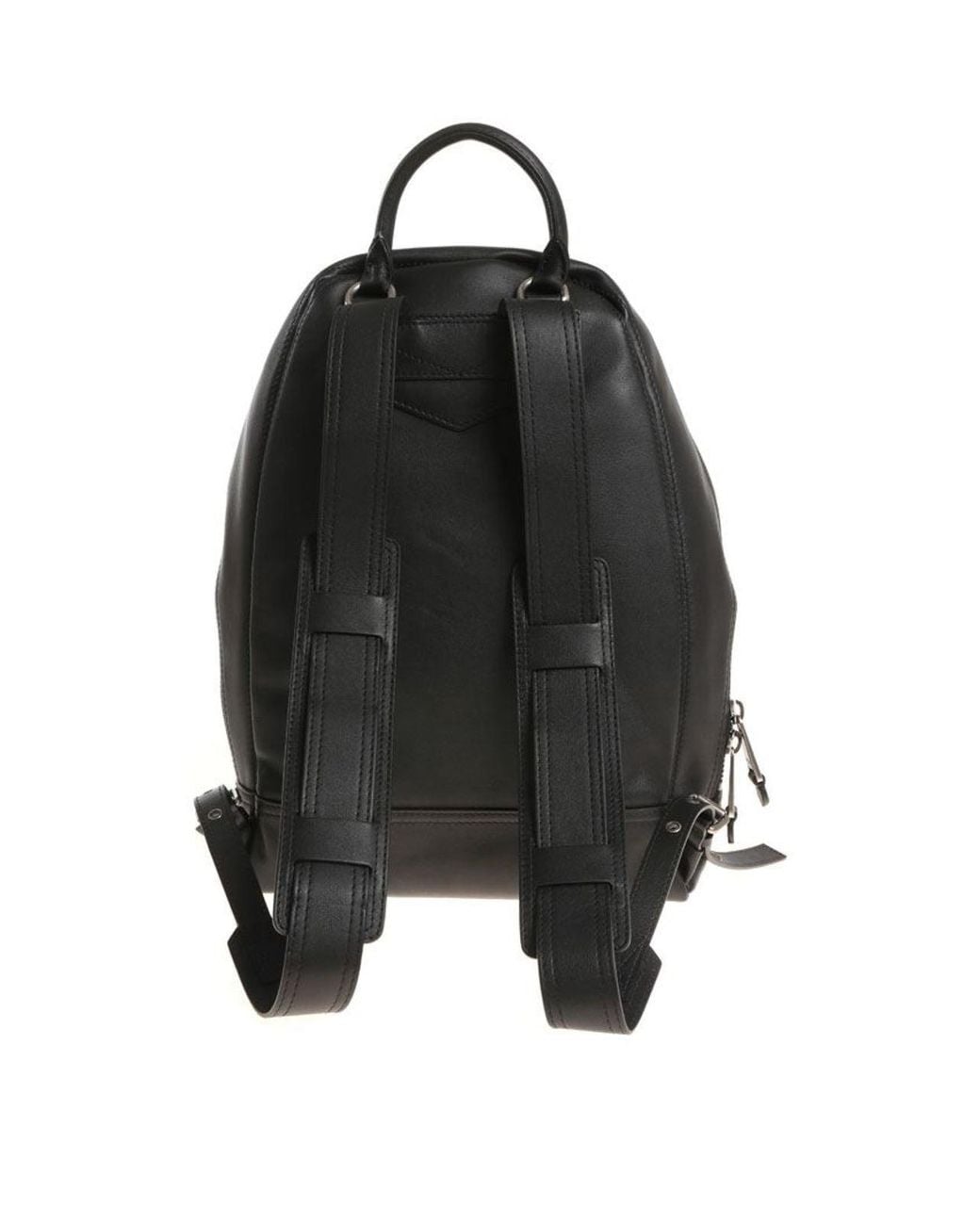 Moschino Black Biker Backpack for men