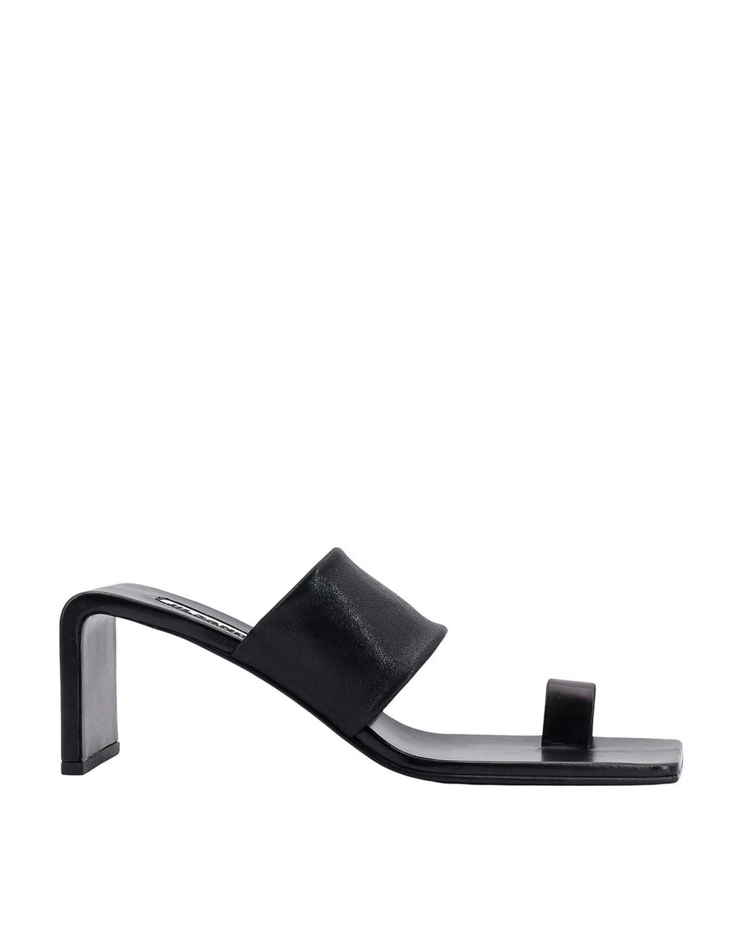Jil Sander Black Sandals