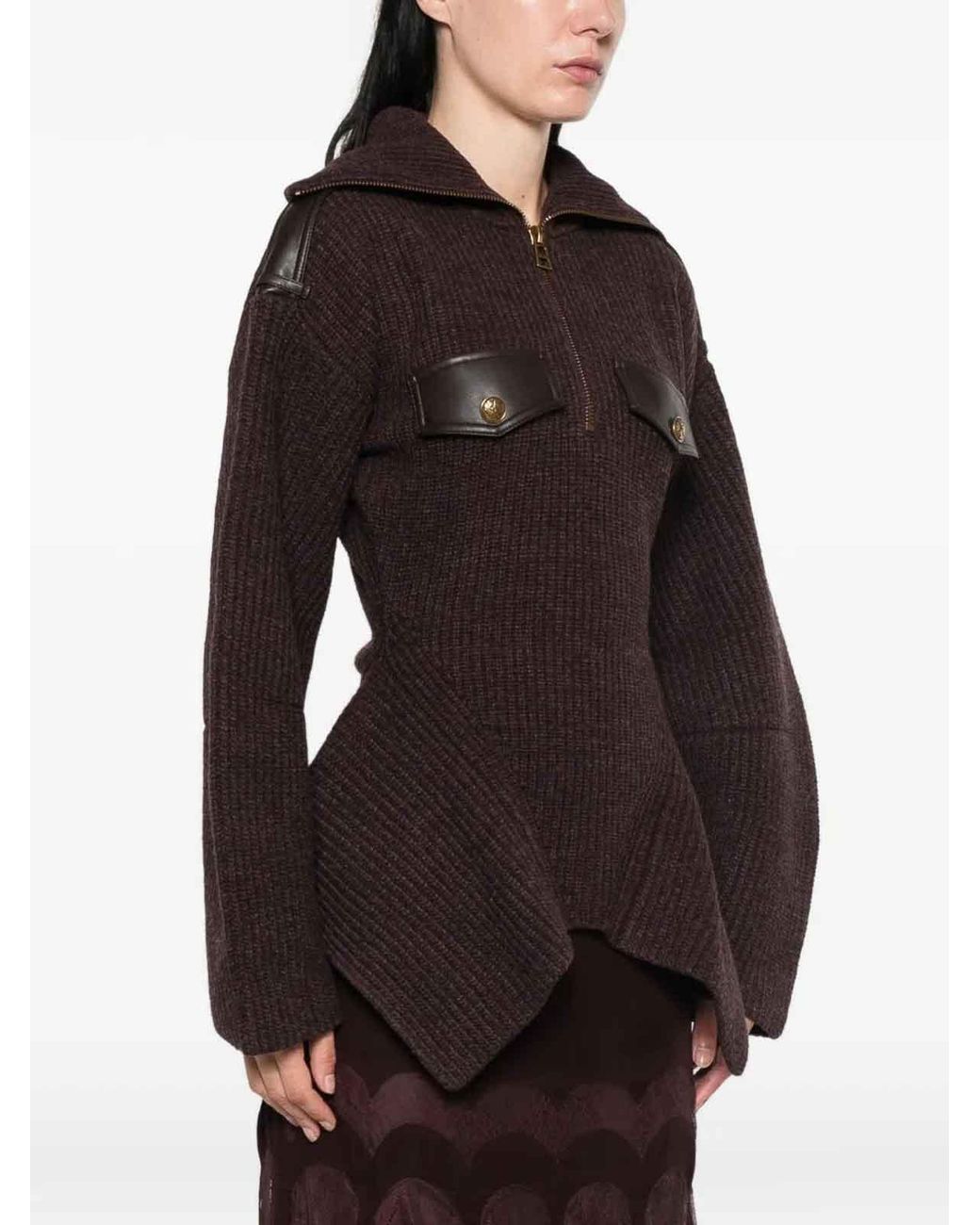Suéter Cuello Redondo Zimmermann de color Brown