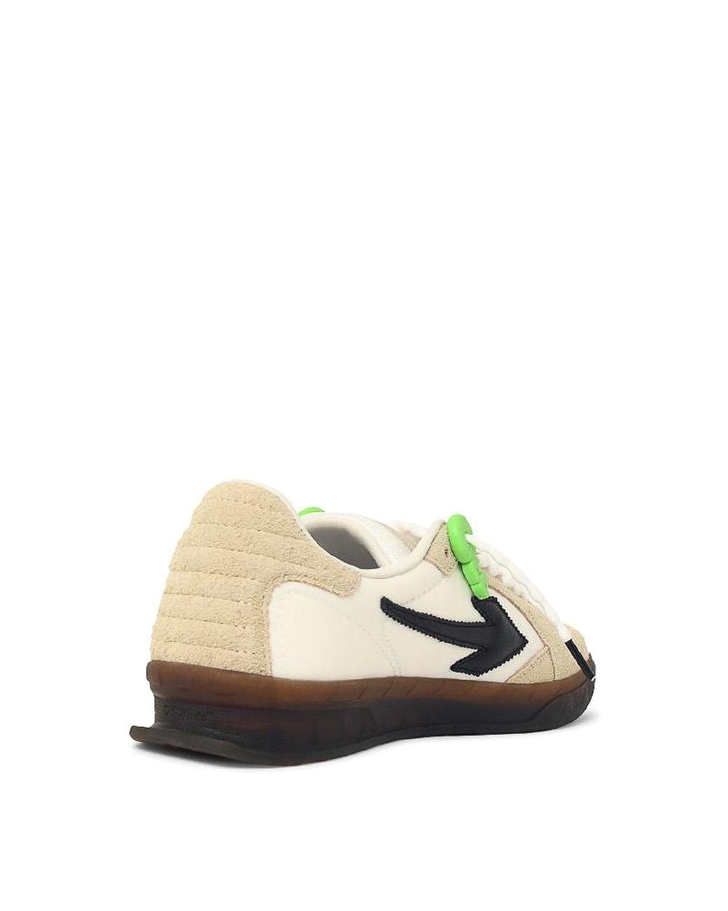 Off-White c/o Virgil Abloh Green End Of Play Suede Sneakers for men