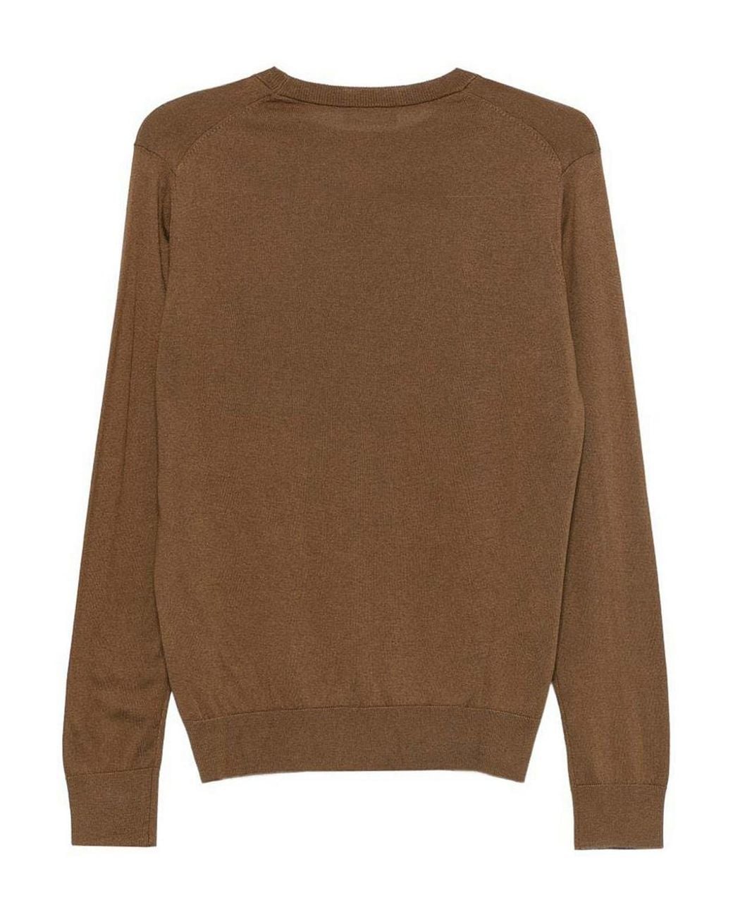 Suéter Cuello Redondo Alpha Studio de hombre de color Brown