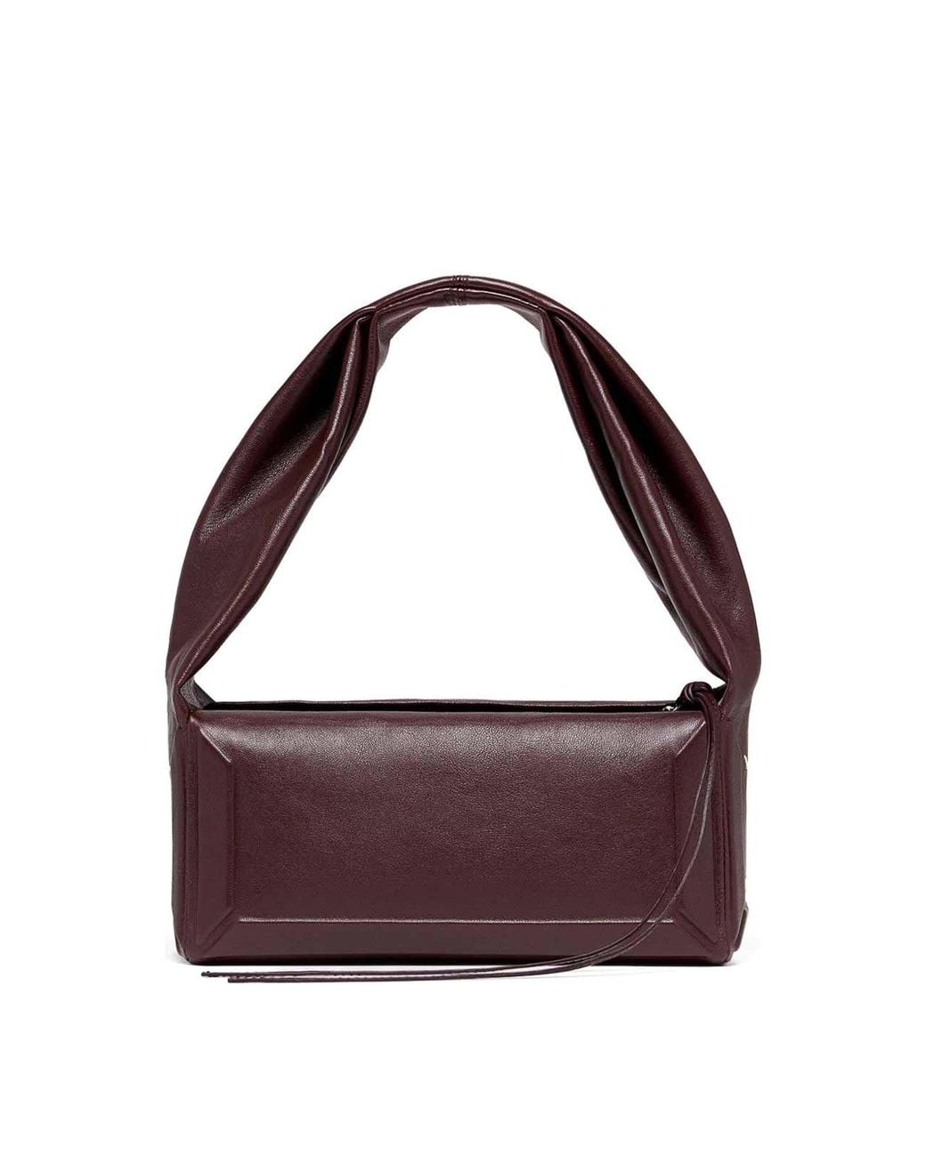Maison Margiela Purple Leather Shoulder Bag