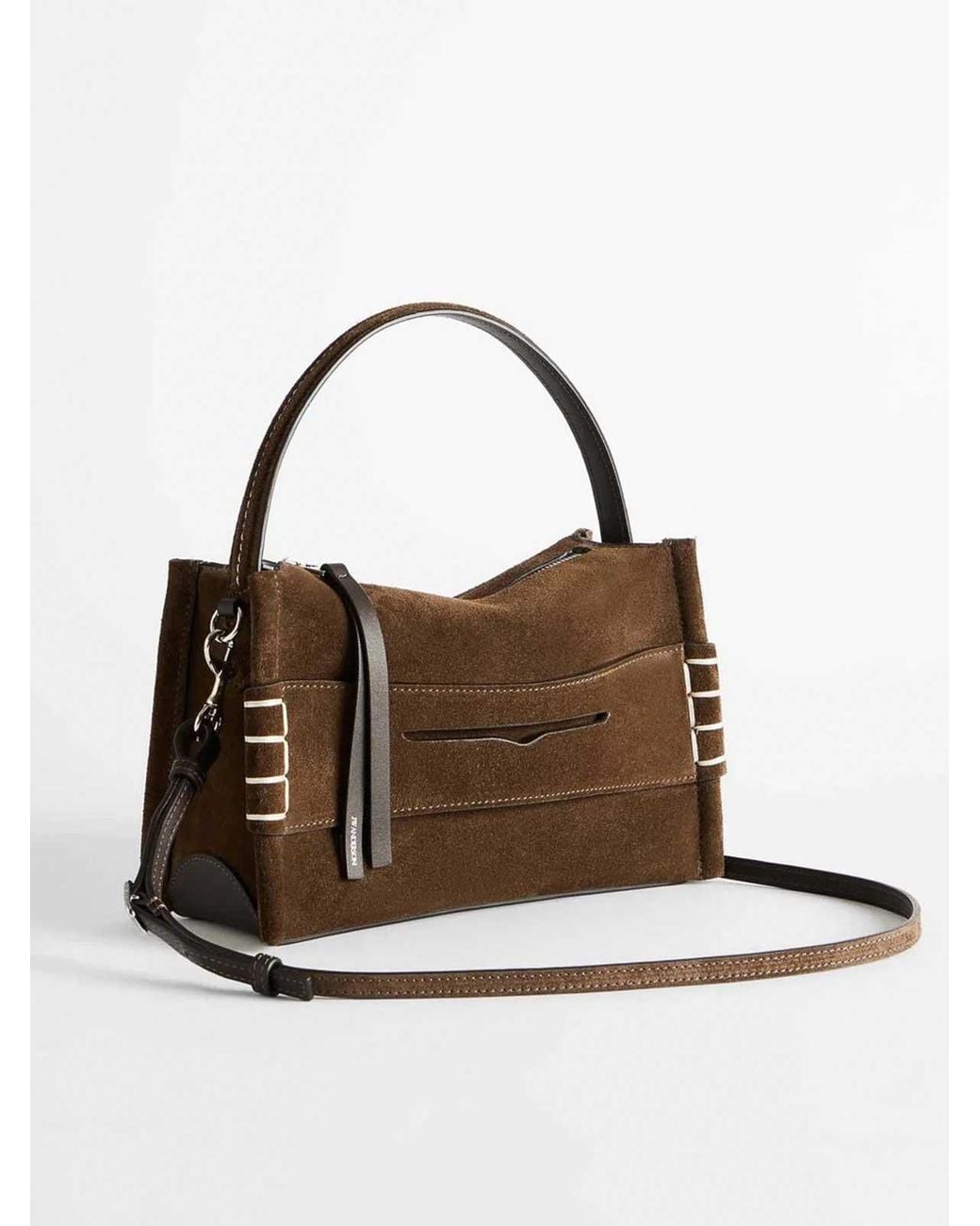 J.W. Anderson Brown Loafer Bag