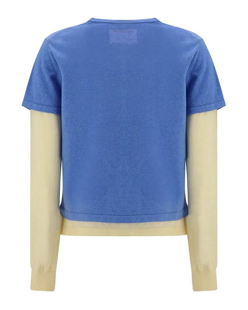 Guest In Residence Blue Sweater Double Layer