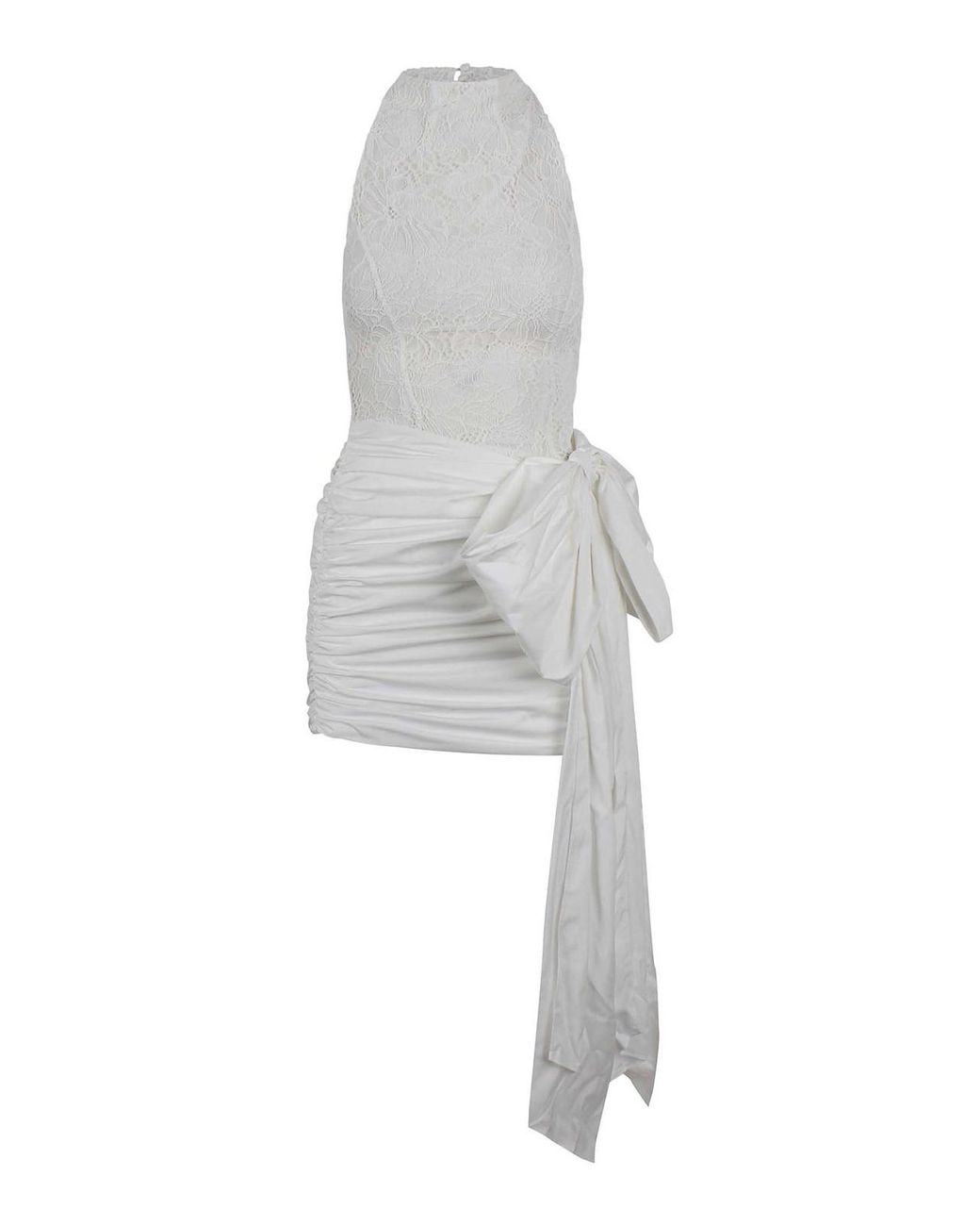 ROTATE BIRGER CHRISTENSEN White Dress With Bow