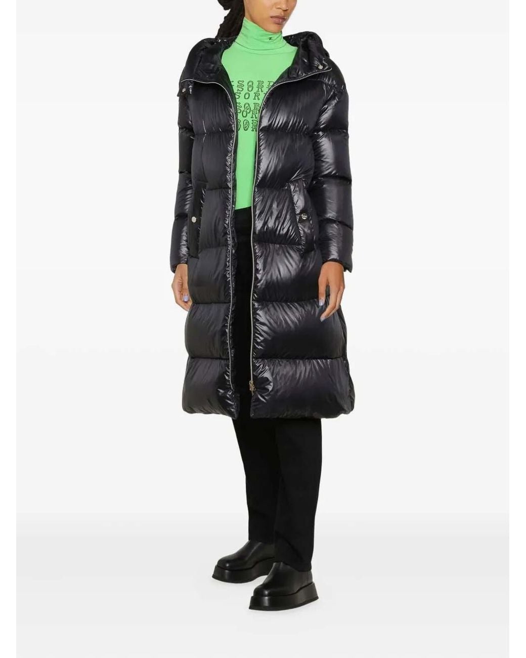 Herno Black Coats