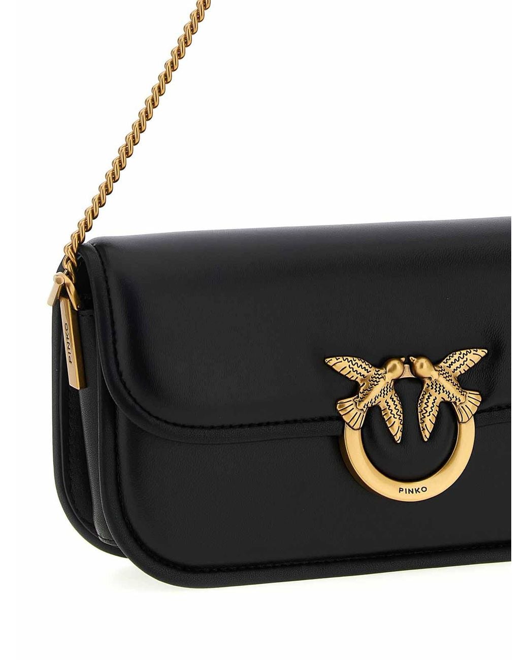 Pinko Black Small Crossbody Bag