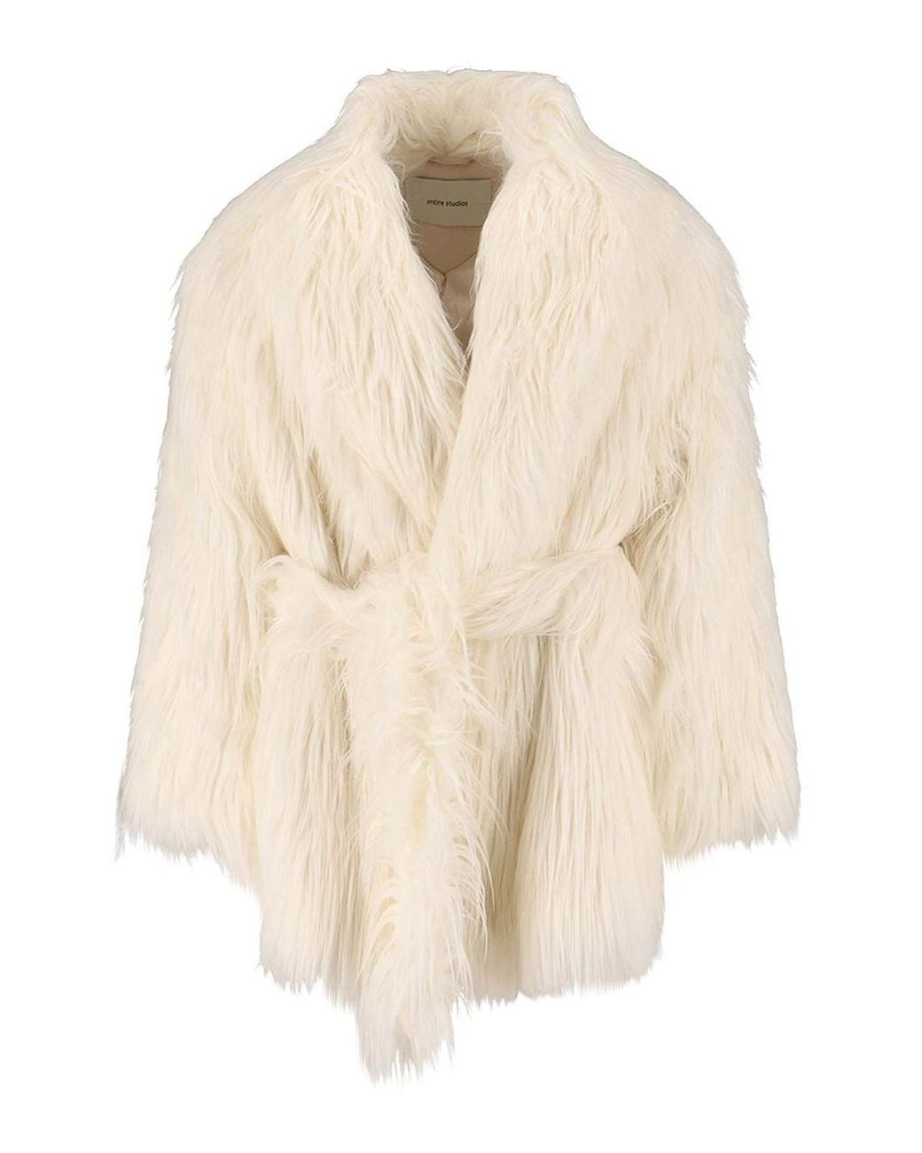 Entire studios Natural Coat With Belt