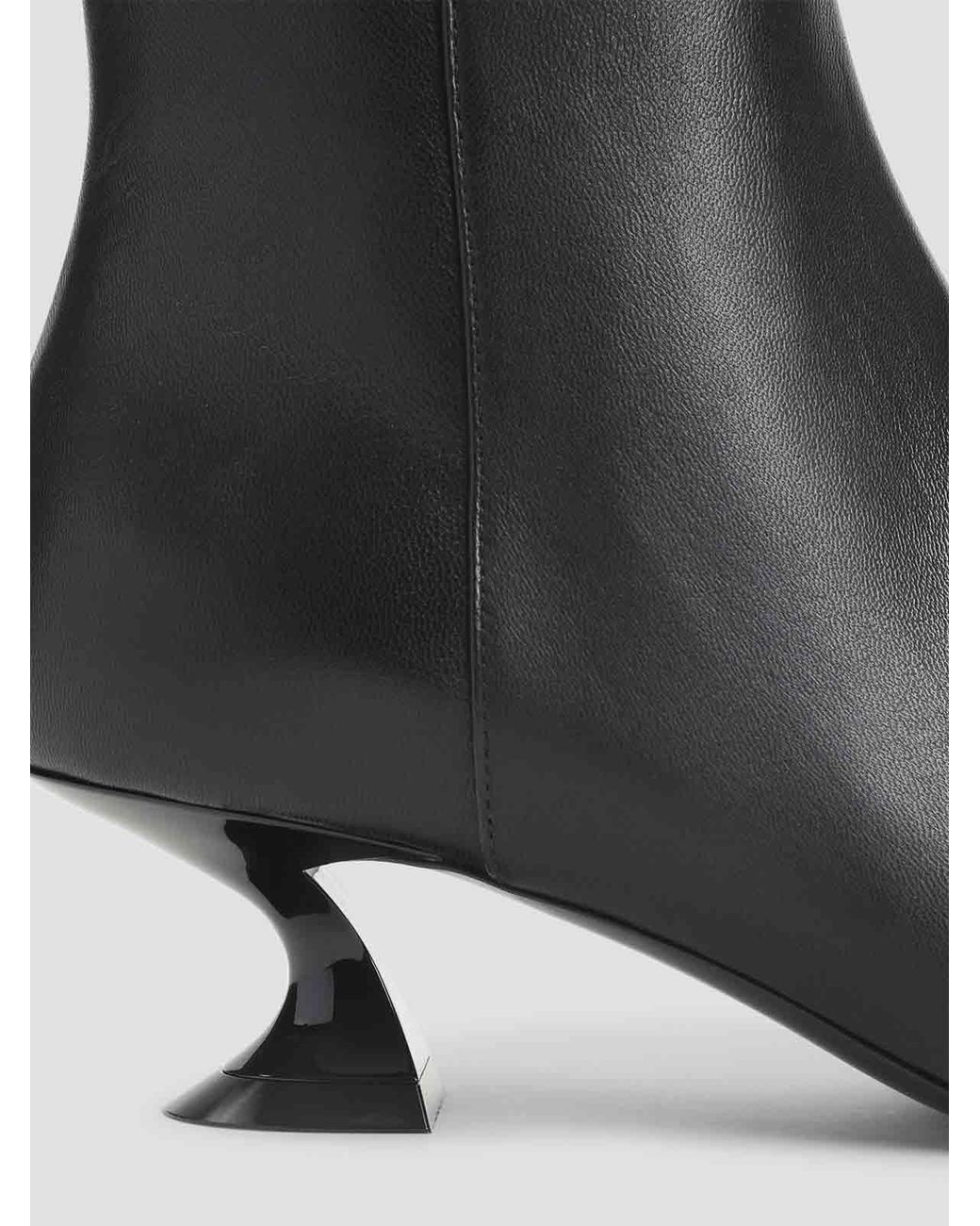 Lanvin Black Heeled Boots