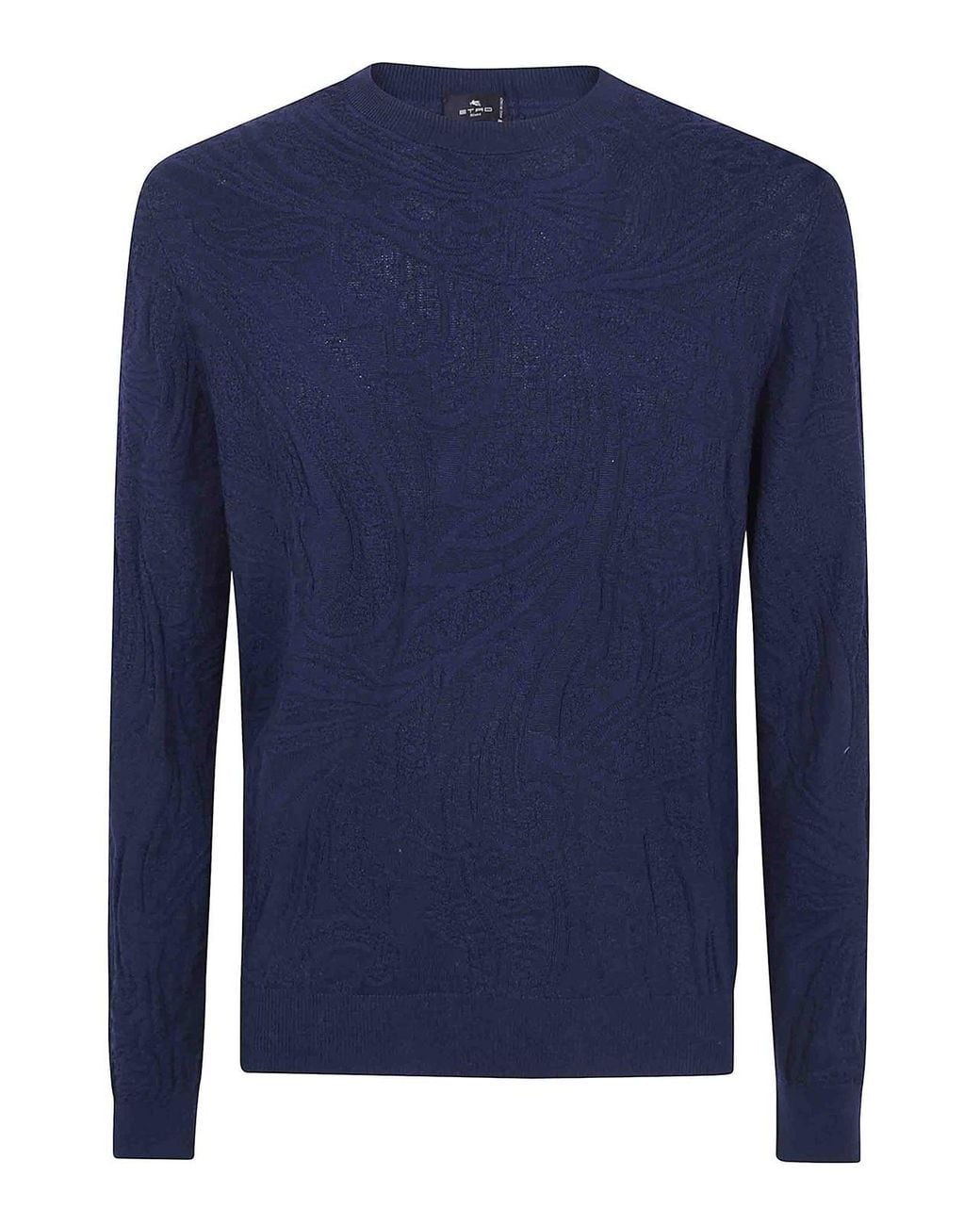 Suéter Cuello Redondo Etro de hombre de color Blue