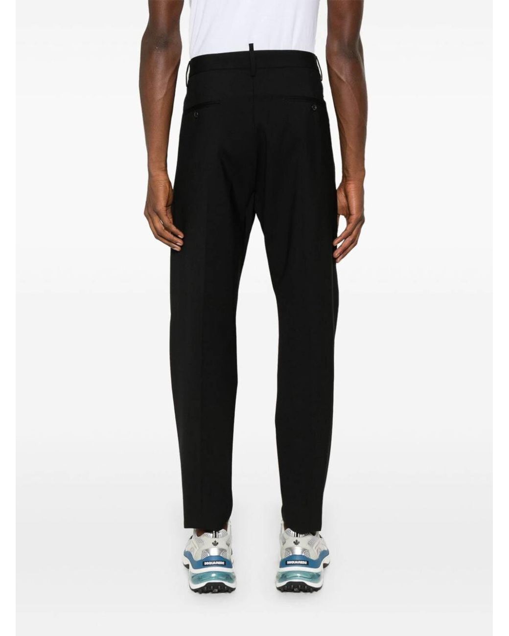 DSquared² Black Trousers for men