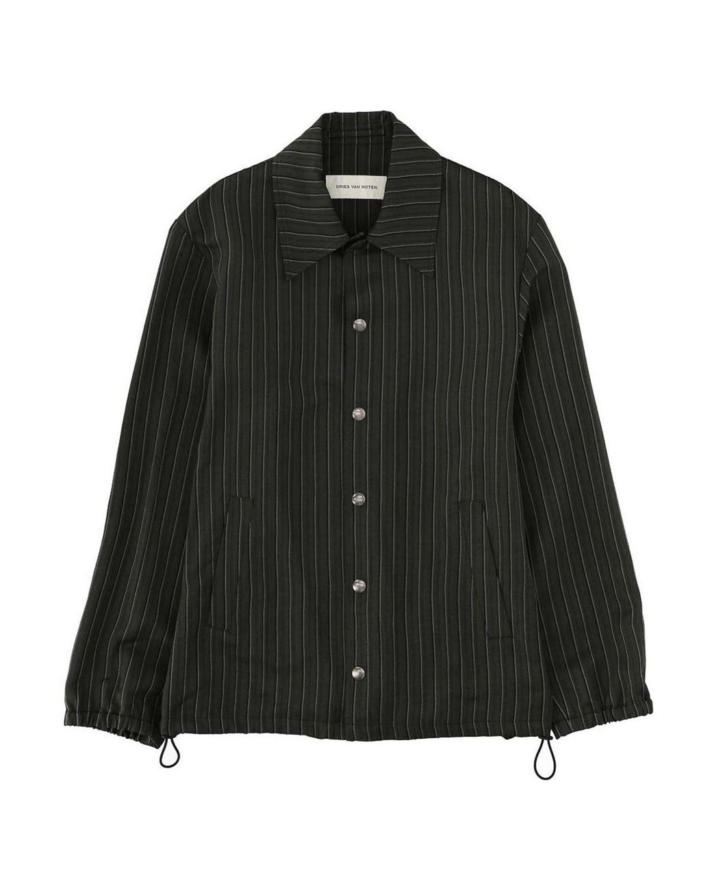 Dries Van Noten Black Vorries Jacket for men