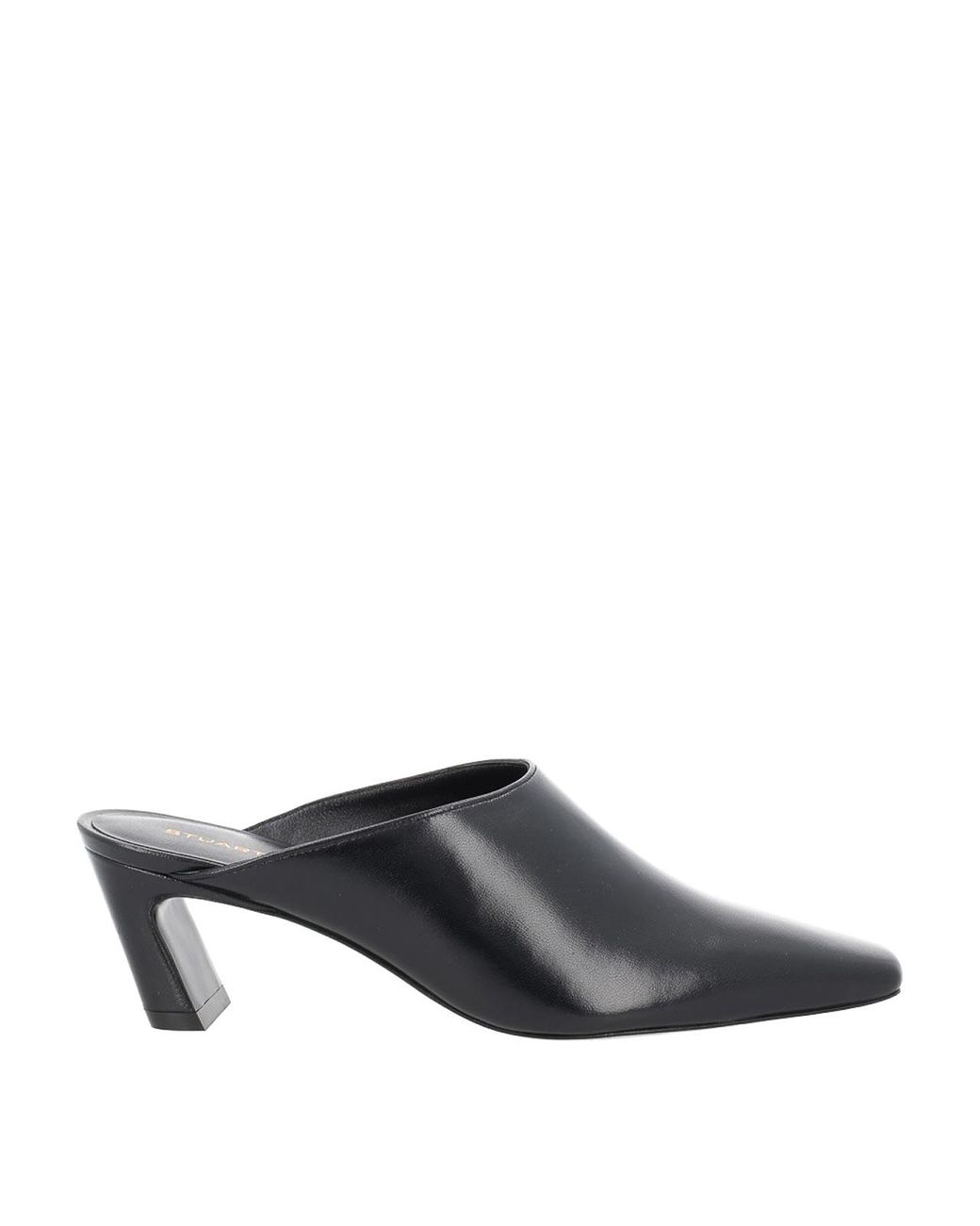 Stuart Weitzman Gray Mule With Heel