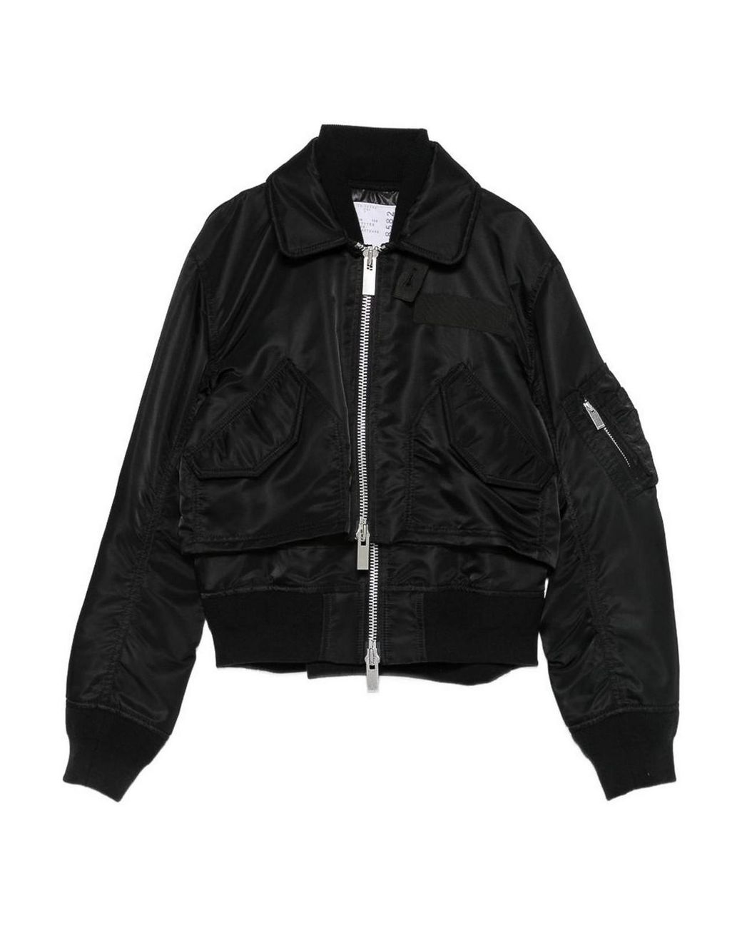 Sacai Black Short Jacket