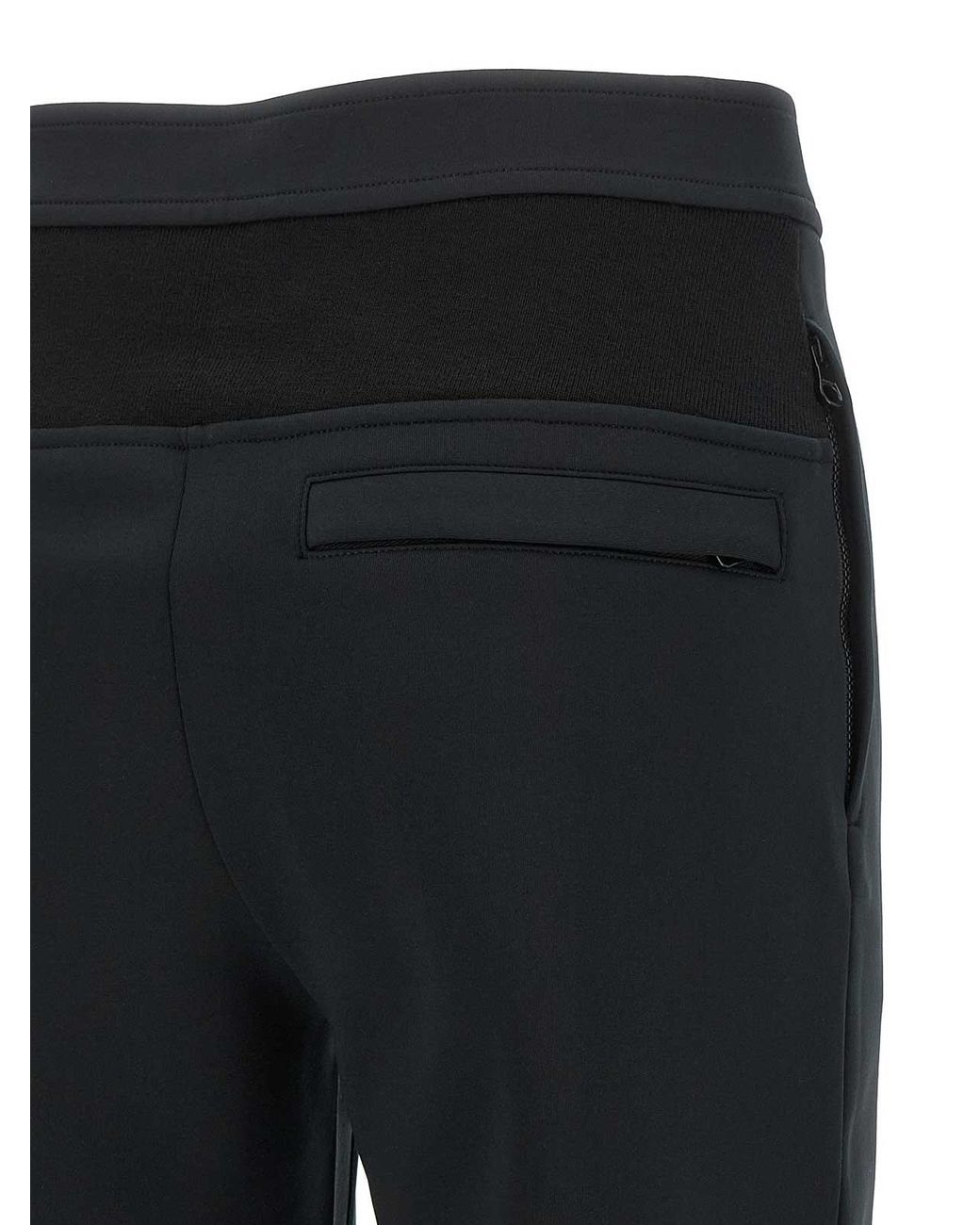 Courreges Black Stirrup Trousers