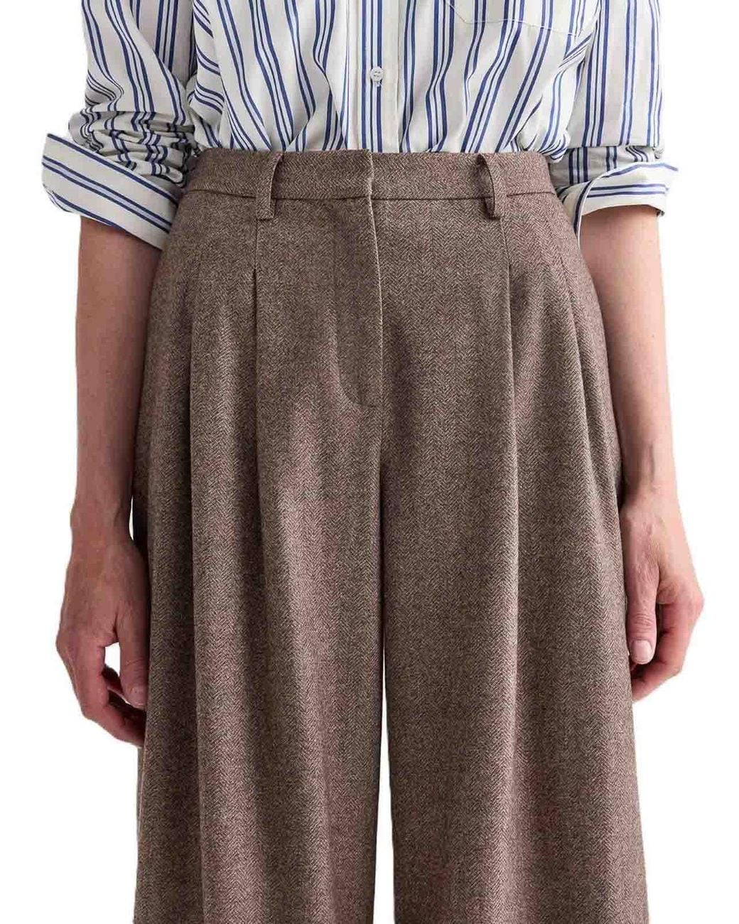 Twp Brown Trousers Avery