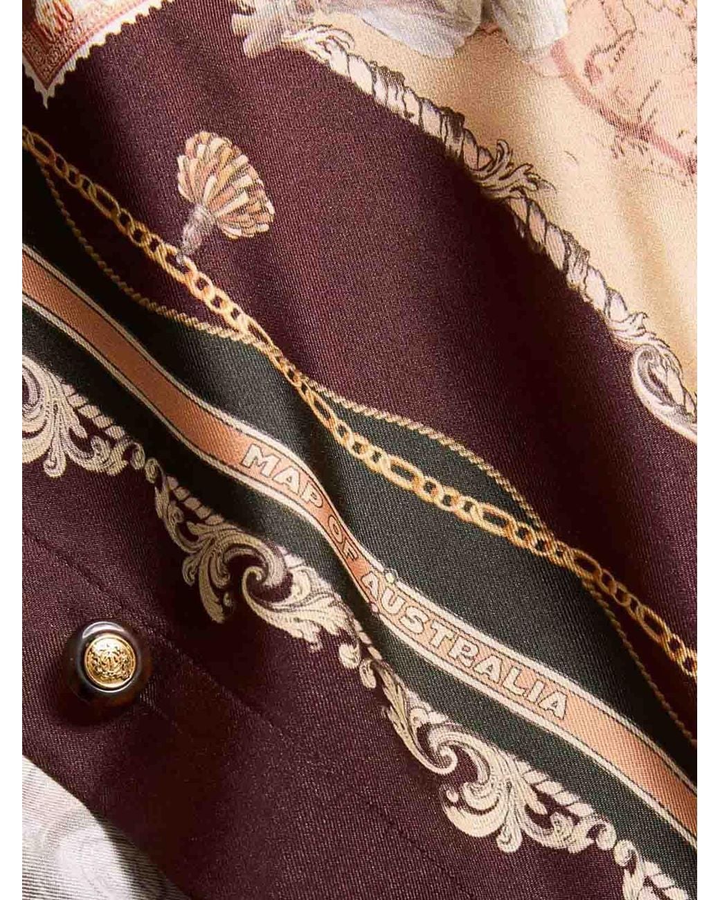 Camisa Zimmermann de color Brown