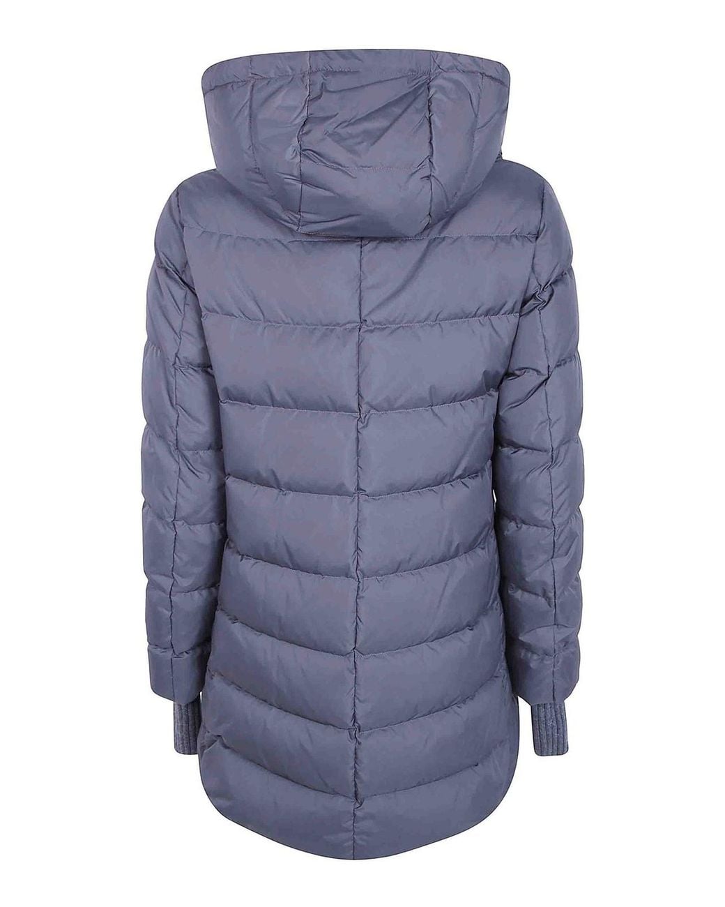 Herno Blue Iron A-Shape Chamonix Jacket