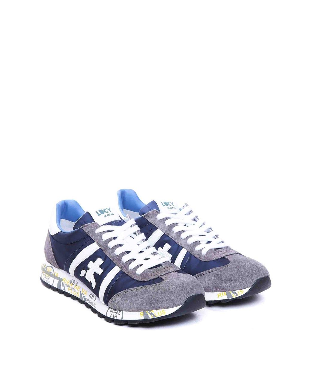 Premiata Blue Lucy Sneakers for men